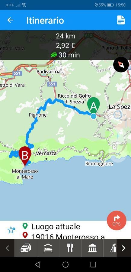 La Casa Di Zahra Lejlighed Riccò del Golfo di Spezia Eksteriør billede